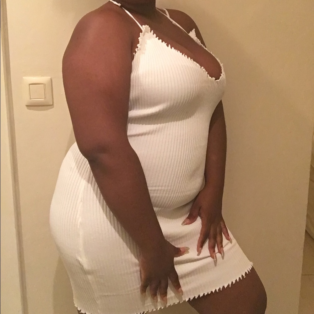 Ribbed Mini Dress